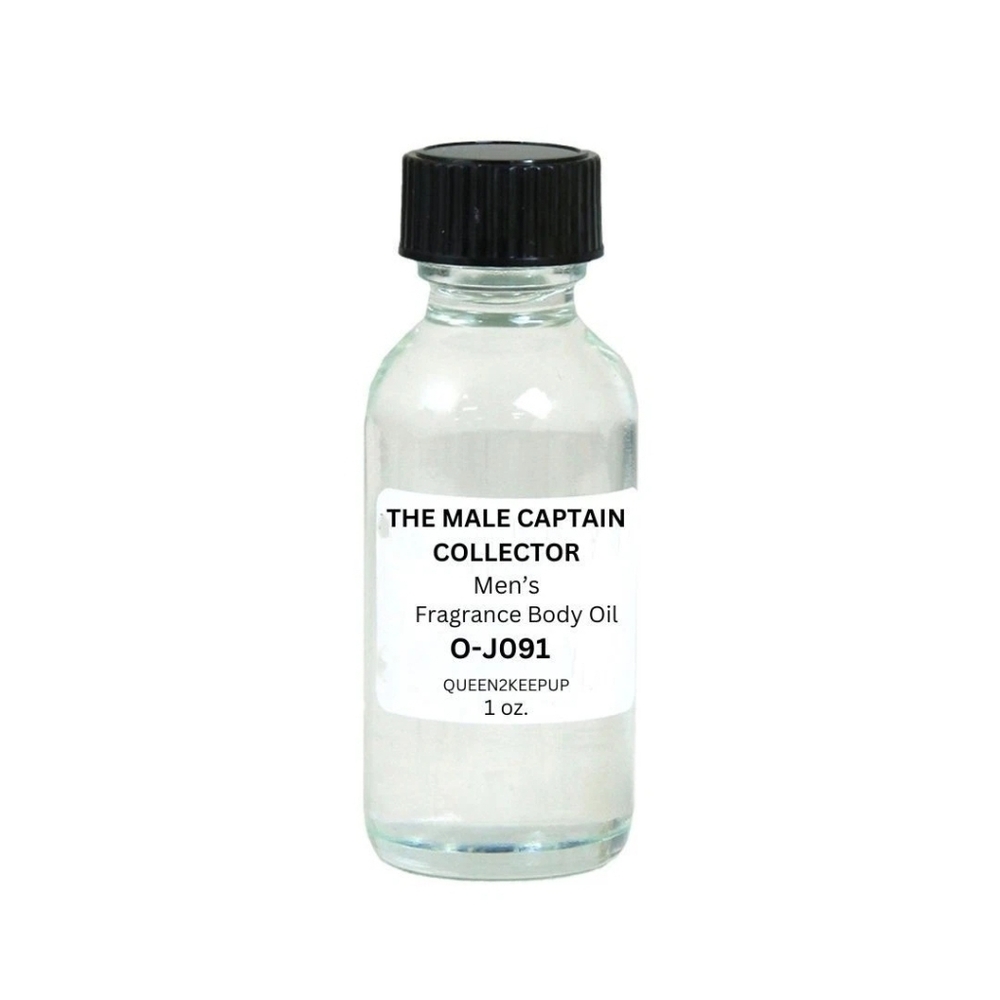 The Male Captain Collector (Men) Body Oil 1 oz Fragrance Pure Uncut Scent